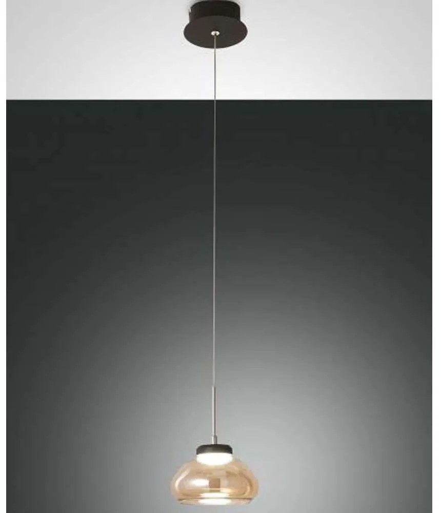 Φωτιστικό Οροφής Smart Arabella 3547-40-125-01 Φ14x17,1cm Dim Led 750lm 8W Amber Fabas Luce