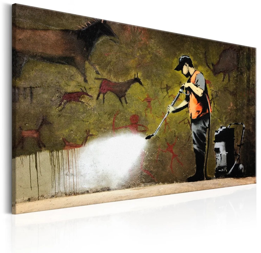 Πίνακας - Cave Painting by Banksy 60x40