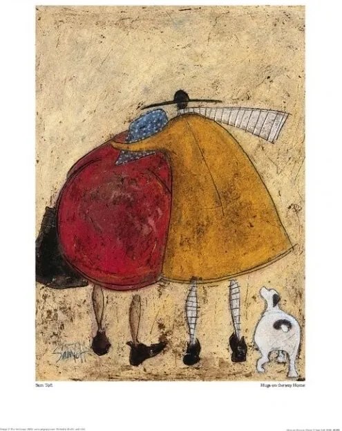 Εκτύπωση τέχνης Sam Toft - Hugs On The Way Home