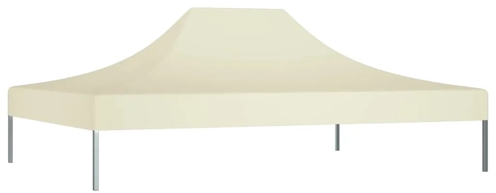 vidaXL Κάλυμμα Τέντας Εκδηλώσεων Κρεμ 4,5 x 3 μ. 270 γρ/μ²