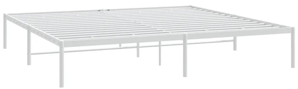 vidaXL Μεταλλικό Πλαίσιο Κρεβατιού Λευκό 180 x 200 εκ.