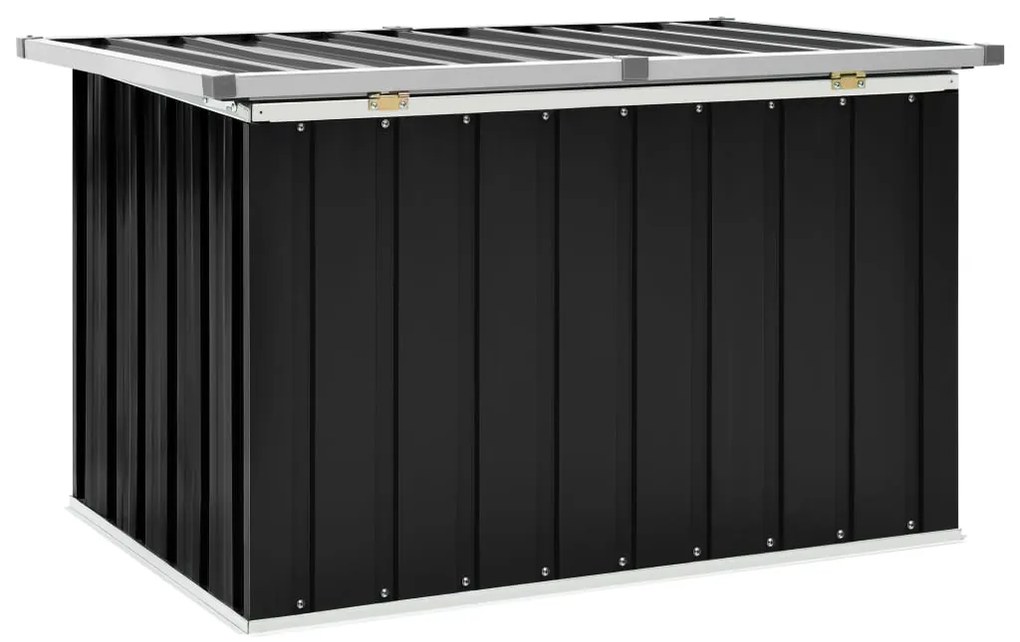 vidaXL Μπαούλο Αποθήκευσης Κήπου Ανθρακί 109 x 67 x 65 εκ.