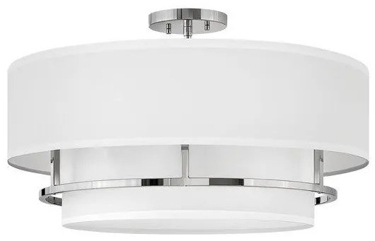 Πλαφονιέρα Φωτιστικό Οροφής 4xE14 Φ58cm Ευέλικτη Τοποθέτηση Graham Elstead Lighting-HK-GRAHAM-L-PN-Νίκελ Ματ HK-GRAHAM-L-PN