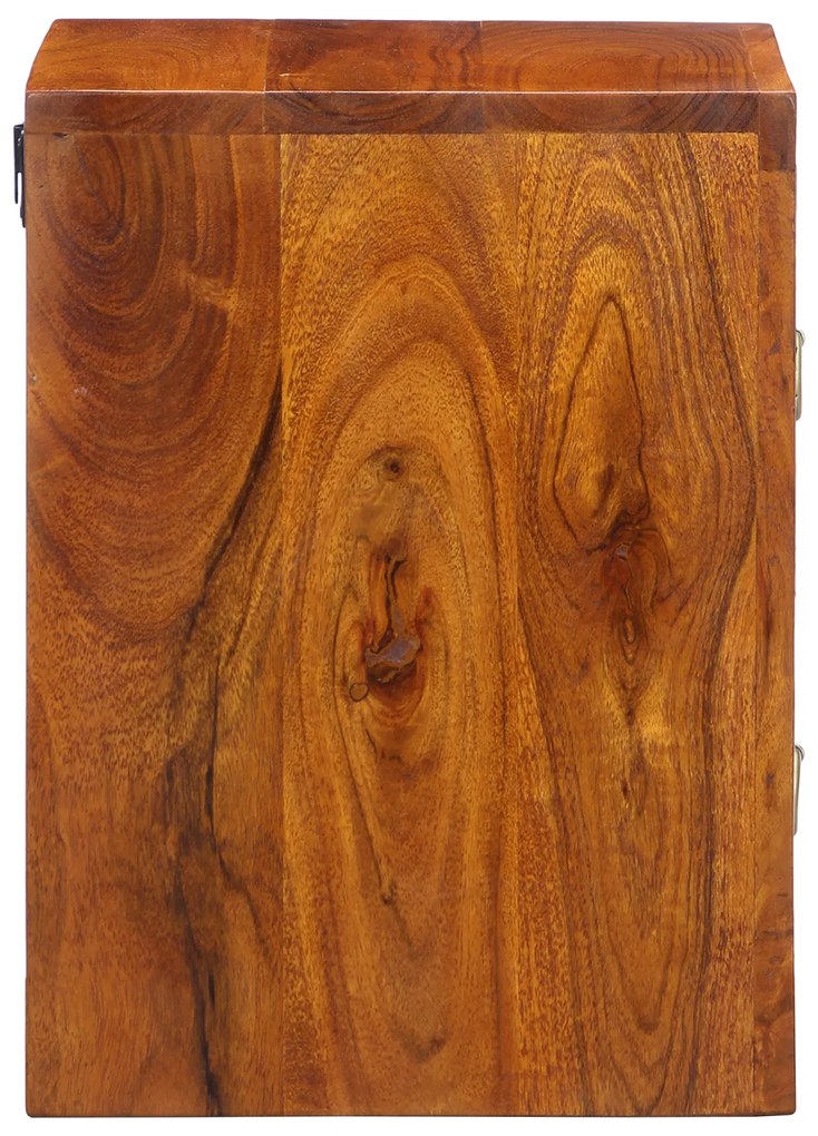 vidaXL Κομοδίνο 35x30x40 εκ. Μασίφ Ξύλο Ακακίας