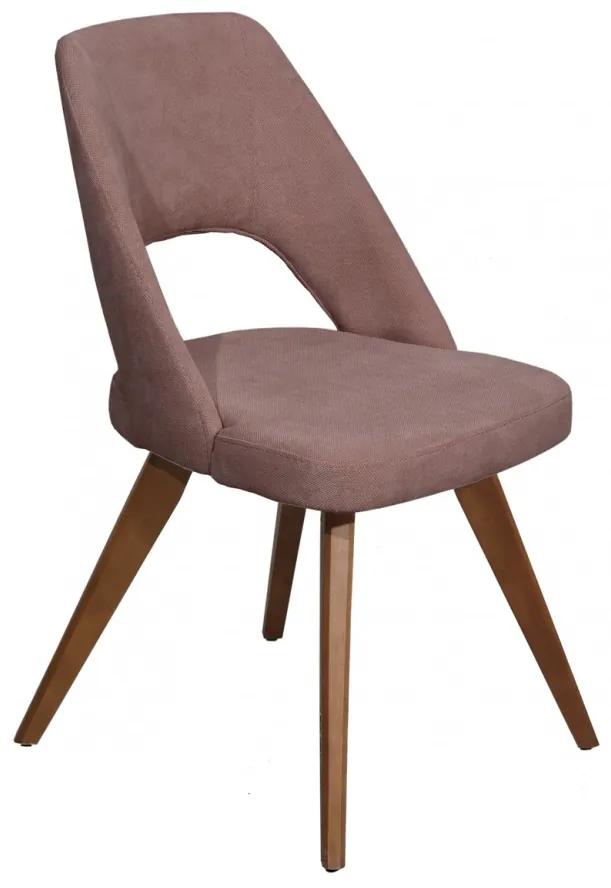 575 Amelia ξύλινη καρέκλα Σε πολλούς χρωματισμούς 48x46x85(46)cm Ύφασμα ή δερματίνη