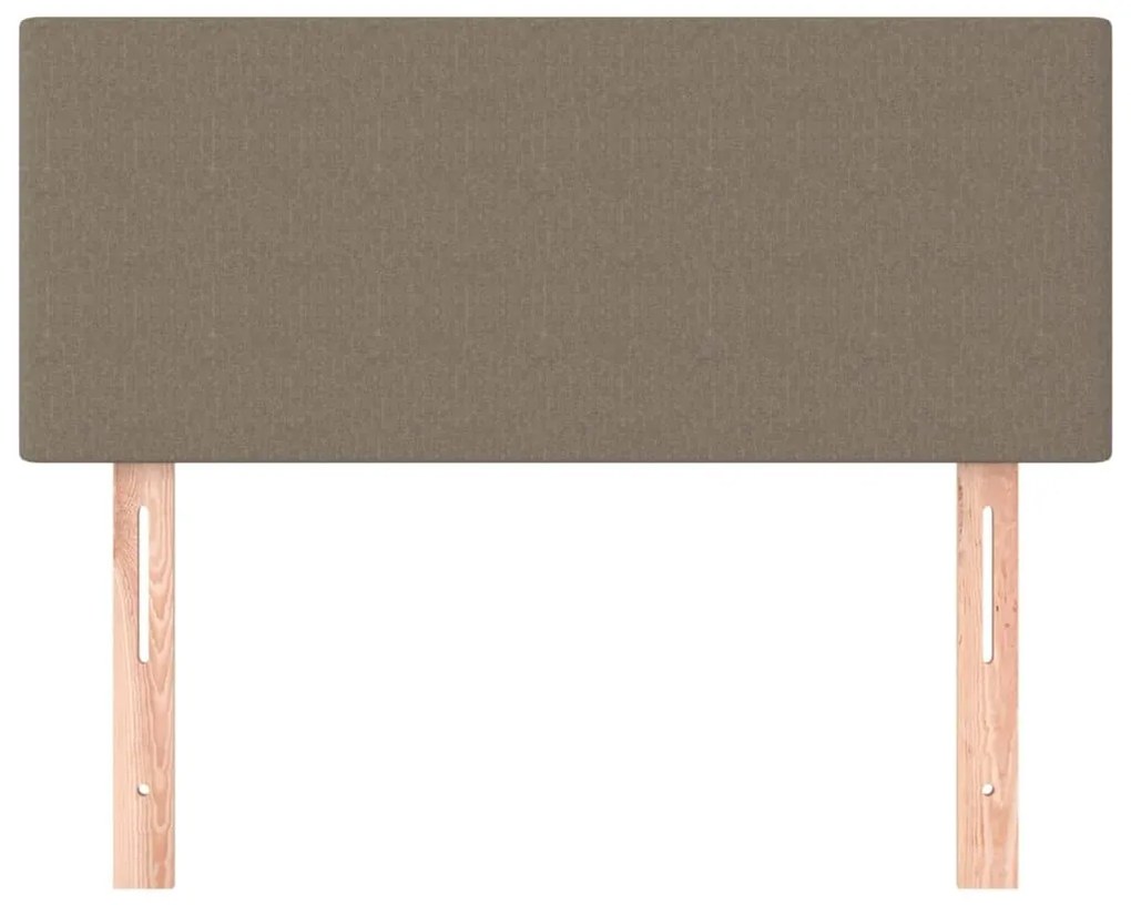 Κεφαλάρι Κρεβατιού Taupe 80 x 5 x 78/88 εκ. Υφασμάτινο - Μπεζ-Γκρι