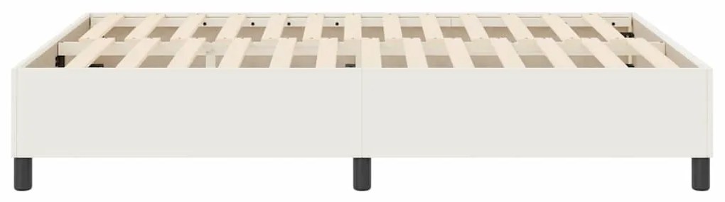 vidaXL Κρεβάτι με ελατήρια Κρεμ 140 x 200 cm Βελούδο