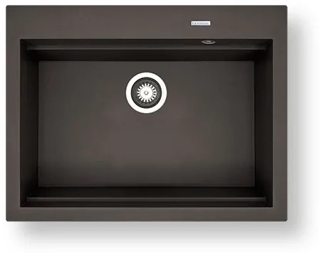 ΝΕΡΟΧΥΤΗΣ PYRAGRANITE SIROS 67x51,5 1B GRAPHITE CARBON - 070201601