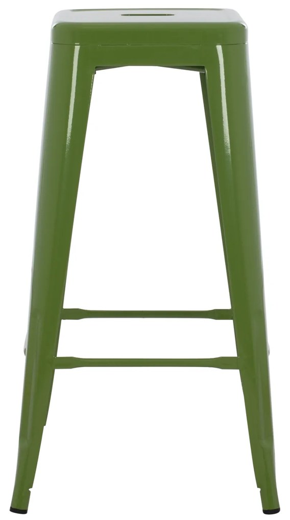 ΣΚΑΜΠΟ ΜΠΑΡ ΜΕΤΑΛΛΙΚΟ MELITA-PRO HM8642.53 ΣΕ LIGHT OLIVE GREEN 43x43x78Υεκ. (1 Τεμμάχια)