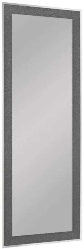 Καθρέπτης Τοίχου Alina 1290202 50x140cm Glitter Effect Black Mirrors &amp; More Γυαλί