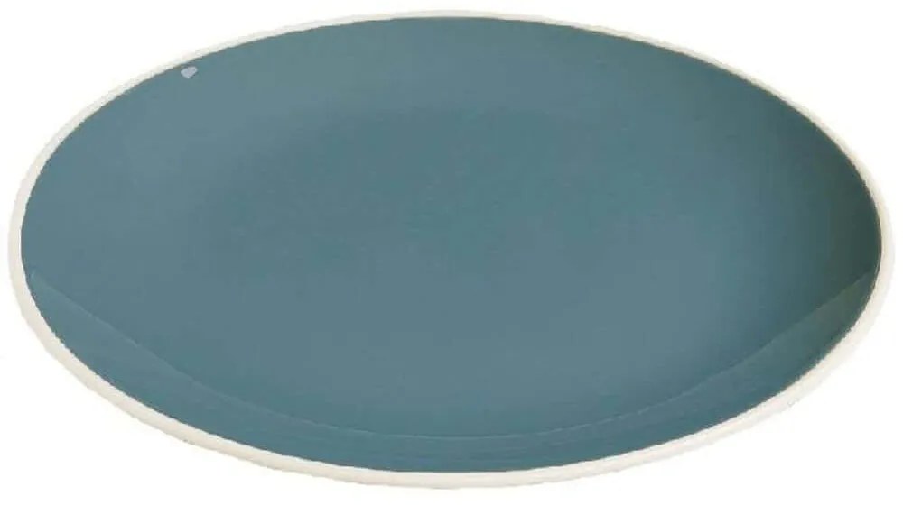 Πιάτο Γλυκού Oslo ATA166K6 20,5x2,5cm Grey-Blue Espiel Πηλός