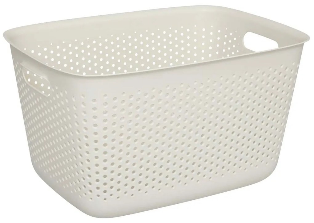 Καλάθι Αποθήκευσης (39.3x28.6x21.5) F-V Tila Creme 205563D