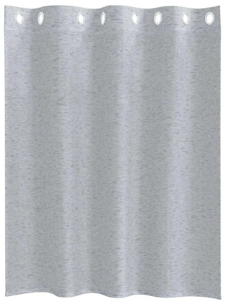 vidaXL Κουρτίνες με κουρτίνες 2 pcs Σκούρο γκρι 140x140εκ Πολυεστέρας