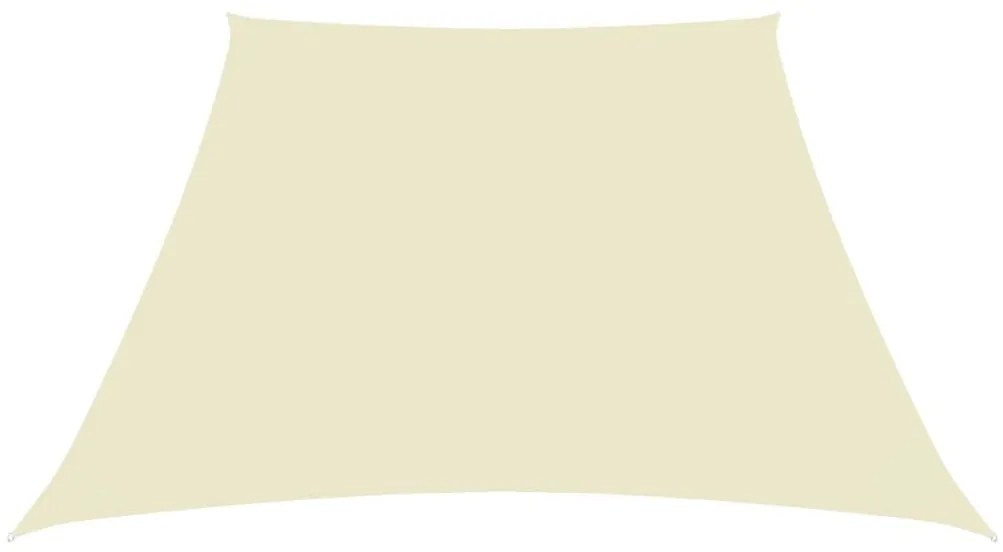 Πανί Σκίασης Τραπέζιο Κρεμ 3/4x3 μ. από Ύφασμα Oxford - Κρεμ