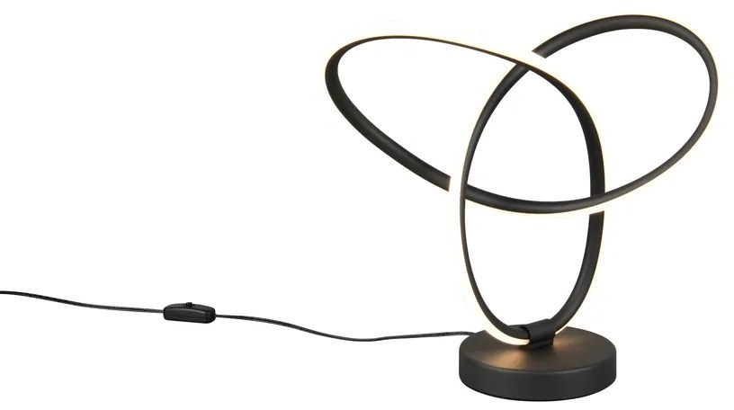 Φωτιστικό Επιτραπέζιο Reality Lighting -RL LANDO R53591132 Μαύρο Ματ (Black Mat) 3000K