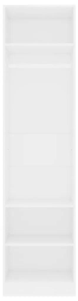 Ντουλάπα Λευκή 50 x 50 x 200 εκ. από Μοριοσανίδα - Λευκό