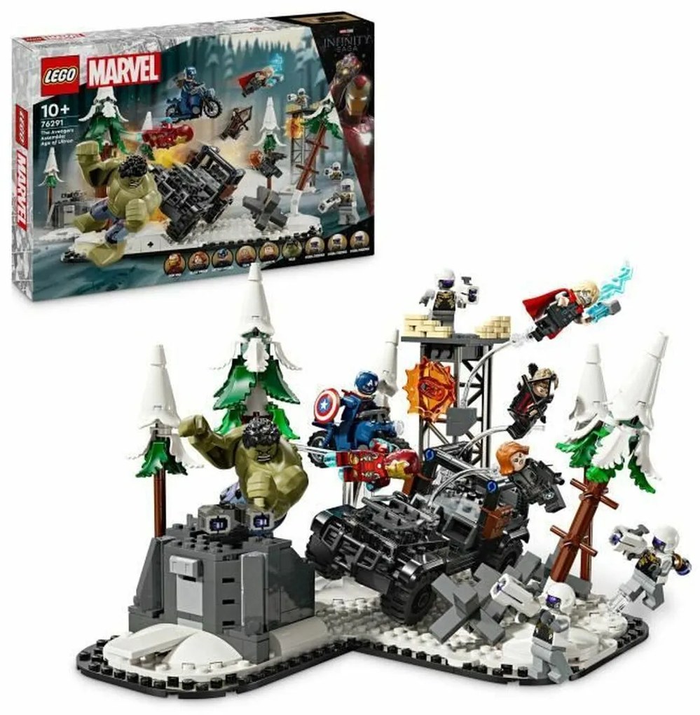 Παιχνίδι Kατασκευή Lego 76291 Avengers Assemble: Age of Ultron 613 Τεμάχια