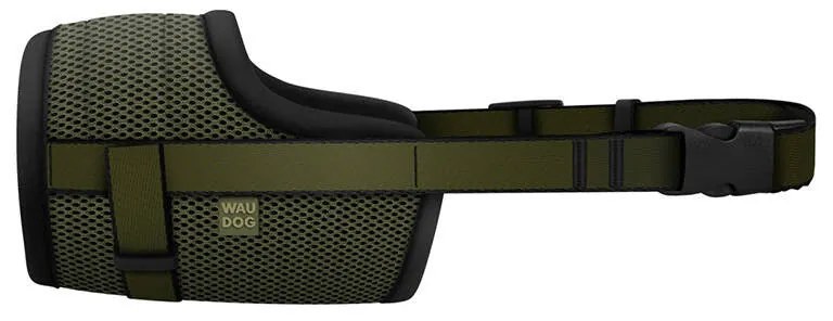 Mesh dog muzzle Waudog Pro size L khaki
