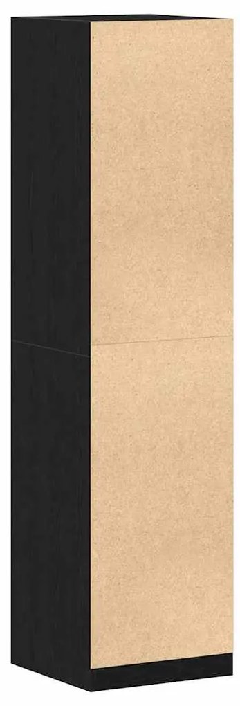 vidaXL Ντουλάπι Μαύρη δρυς 50 x 50 x 200 cm Επεξεργασμένο ξύλο