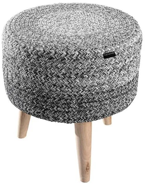 ΣΚΑΜΠΩ 40x40x40cm GUY LAROCHE - STOOL SHADES GREY