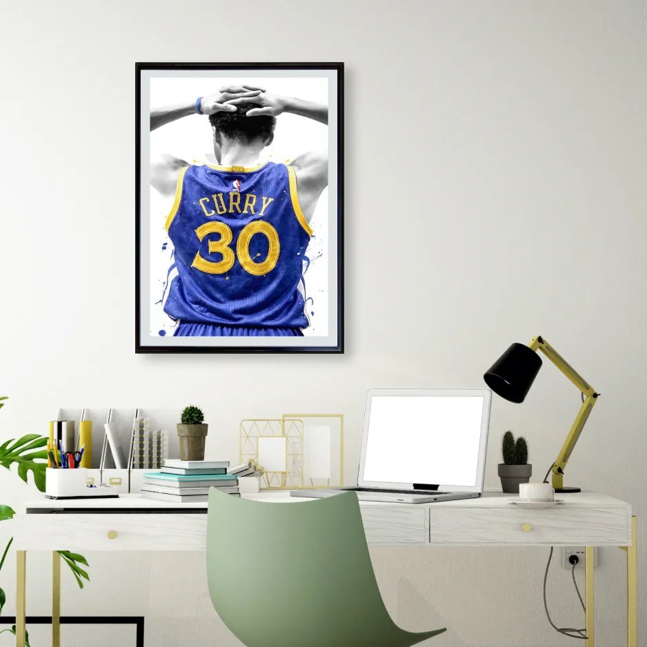 Πόστερ &amp; Κάδρo Curry - Warriors KDS024A 40x50cm  Εκτύπωση Πόστερ (χωρίς κάδρο)