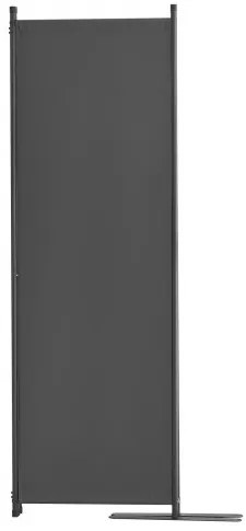 VEVOR Room Divider 4-Panel Folding Privacy Screen Fabric Partition Office Gray