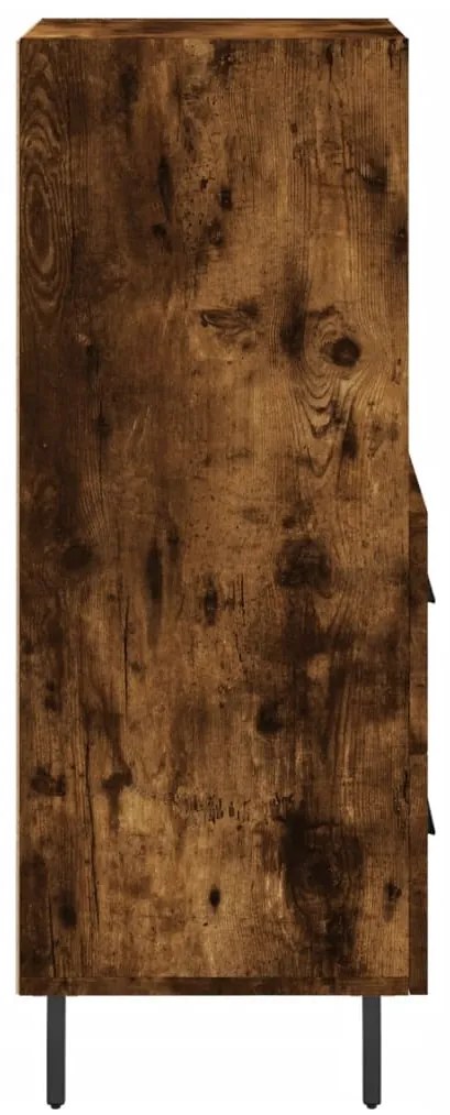 vidaXL Ντουλάπι Καπνιστή Δρυς 34,5 x 34 x 90 εκ. Επεξεργασμένο Ξύλο