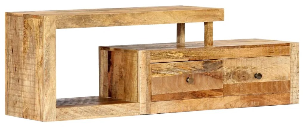 vidaXL Έπιπλο Τηλεόρασης 120 x 30 x 40 εκ. από Μασίφ Ξύλο Μάνγκο