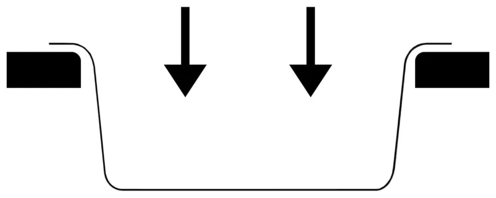 vidaXL Νεροχύτης με Δύο Γούρνες & Οπή Υπερχείλισης Γκρι Γρανιτένιος