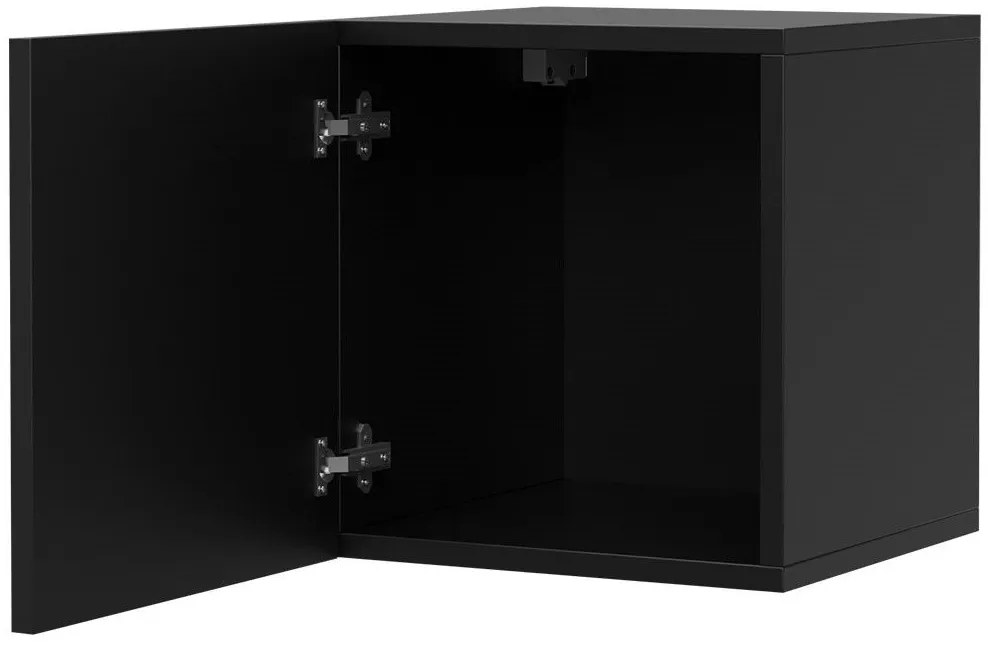 Κρεμαστό ντουλάπι Calabrini mini-Μαύρο