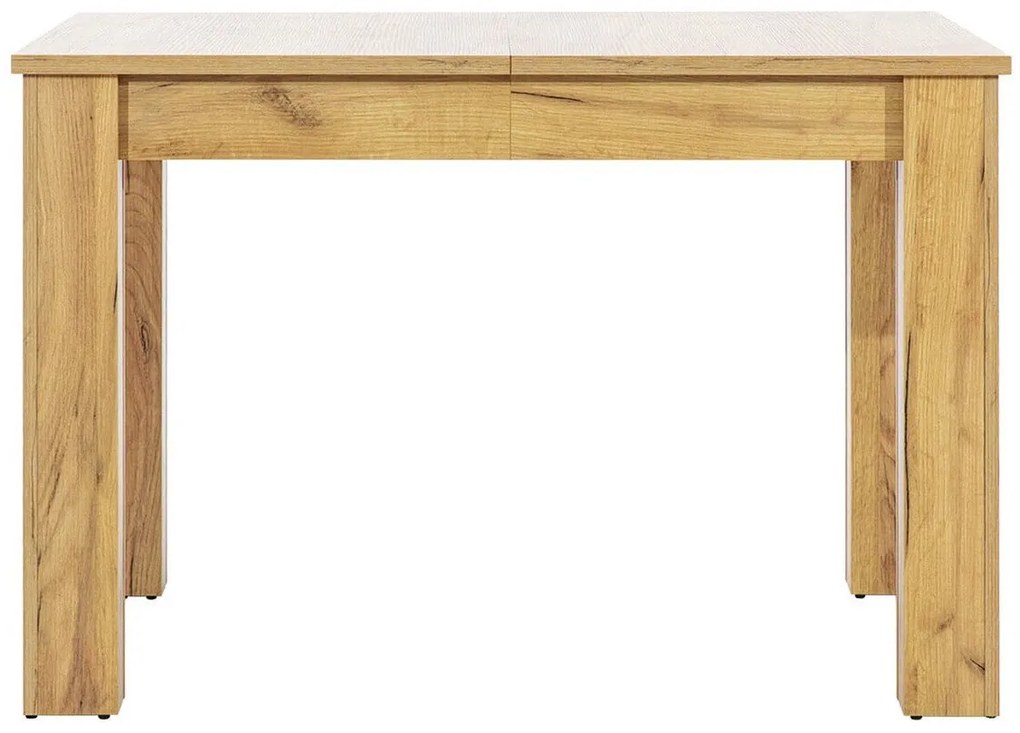 Τραπέζι Orlando Z112, Χρυσή βελανιδία, 76x90x112cm, 47 kg, Επιμήκυνση, Πλαστικοποιημένη μοριοσανίδα | Epipla1.gr