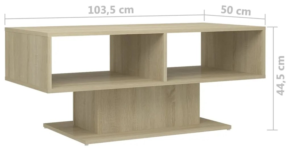 ΤΡΑΠΕΖΑΚΙ ΣΑΛΟΝΙΟΥ SONOMA ΔΡΥΣ 103,5X50X44,5 ΕΚ. ΜΟΡΙΟΣΑΝΙΔΑ 806825