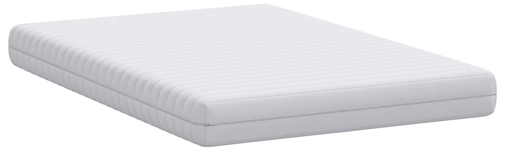 vidaXL Στρώματα Λευκό 140 x 190 cm 100% ύφασμα πολυεστέρα