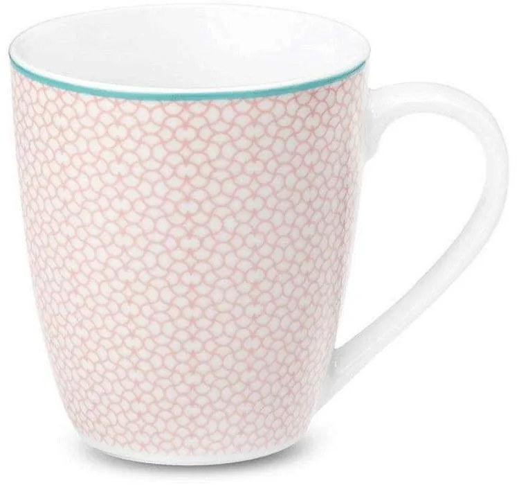 Κούπα Siena 25.945.20 360ml Pink-Green Cryspo Trio Porcelain