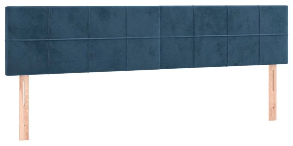 ΚΡΕΒΑΤΙ BOXSPRING ΜΕ ΣΤΡΩΜΑ ΣΚΟΥΡΟ ΜΠΛΕ 200X200 ΕΚ. ΒΕΛΟΥΔΙΝΟ 3141327