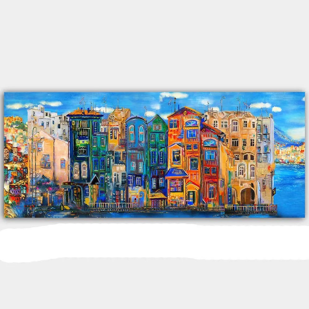 Πίνακας Καμβάς 451ERN1393 120x50cm Multi Wallity Horizontal Καμβάς