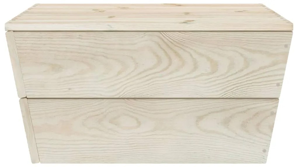 vidaXL Τραπέζια Κήπου 2 τεμ. 60x60x30 εκ. Εμποτισμένο Ξύλο Ερυθρελάτης