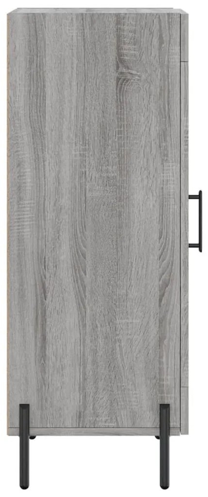 vidaXL Ντουλάπι Γκρι Sonoma 34,5x34x90 εκ. από Επεξεργασμένο Ξύλο