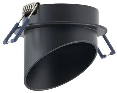 Χωνευτό Σποτ Φωτιστικό Οροφής 1xGU10 Downlight Solta Nowodvorski-10491-Μαύρο 10491