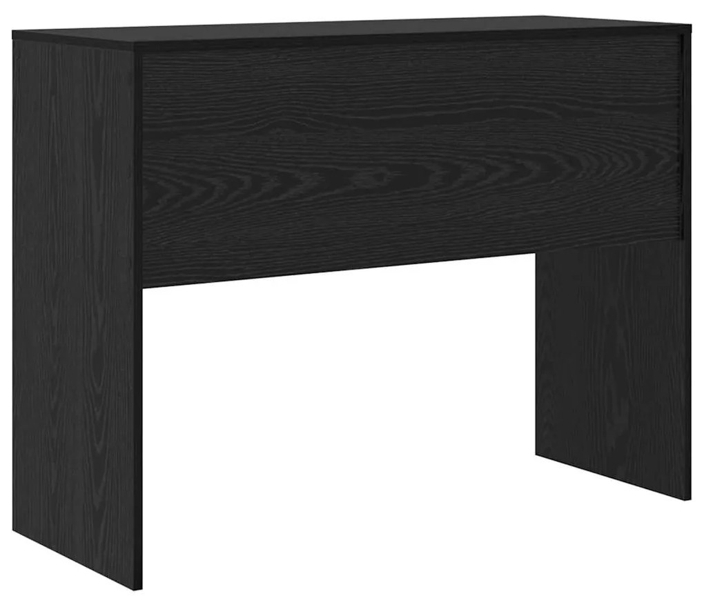 vidaXL Γραφείο Μαύρη δρυς 100 x 40 x 76 εκ. Επεξεργασμένο ξύλο