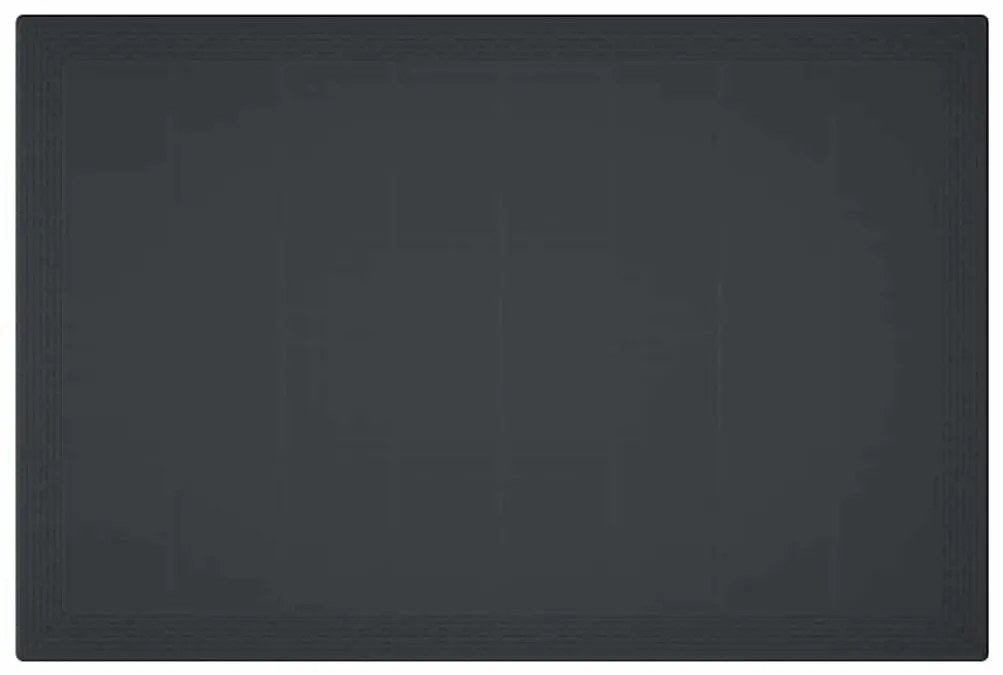 vidaXL Σέτ φαγητού για κήπο 5 pcs Ανθρακί Rattan Polt