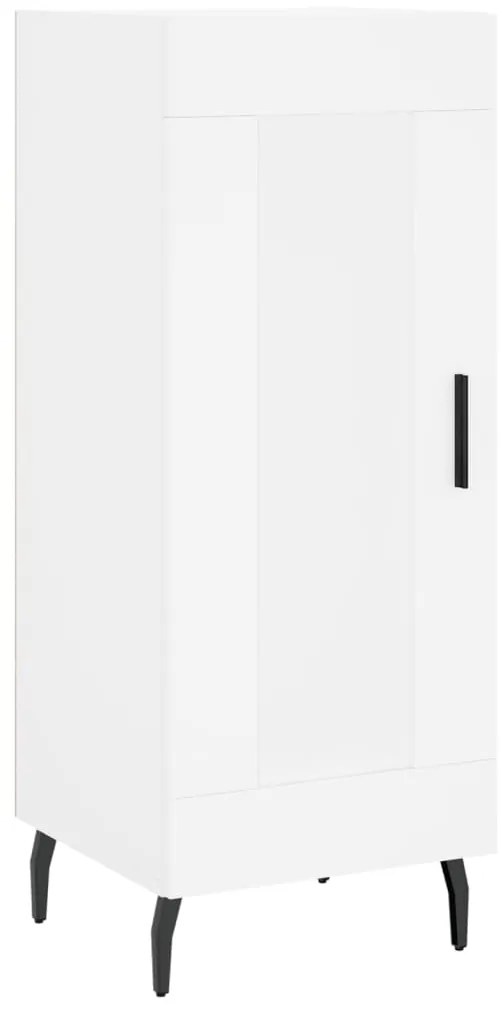 vidaXL Ντουλάπι Λευκό 34,5 x 34 x 180 εκ. από Επεξεργασμένο Ξύλο