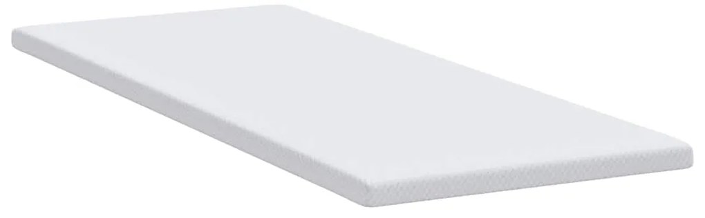 vidaXL Στρώματα Λευκό 70 x 200 cm 100% ύφασμα πολυεστέρα με τζακάρ