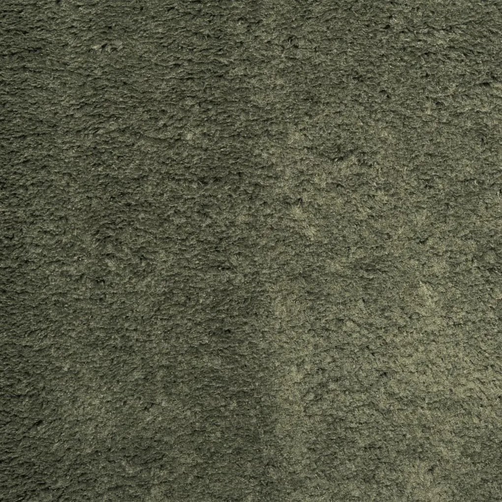 Χαλί HUARTE με Κοντό Πέλος Μαλακό/ Πλενόμενο 120x120 εκ. - Πράσινο
