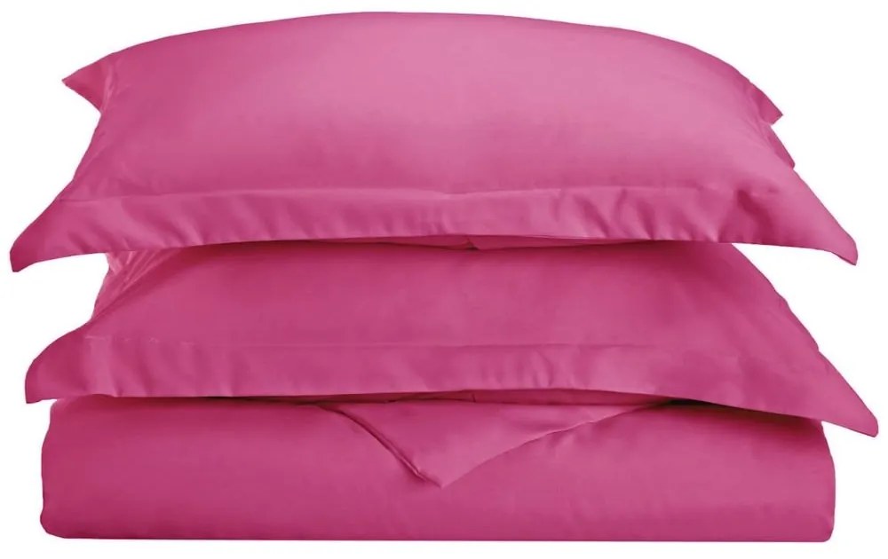 Σεντόνι Μεμονωμένο Luxury Unicolour 2 Fuchsia Anna Riska Υπέρδιπλo 240x270cm 100% Βαμβακοσατέν