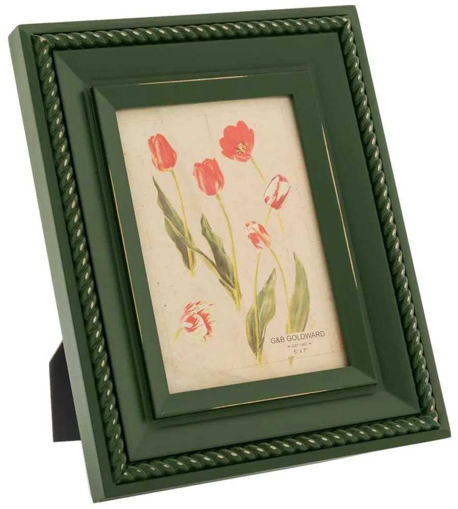 Κορνίζα 86597 13x18cm Green Mdf