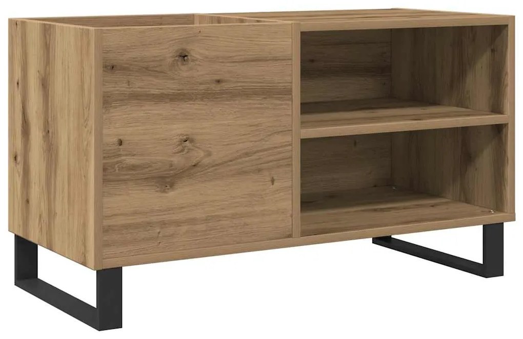 vidaXL Δισκοθήκη Δρυς τεχνίτης 84,5x38x48 εκ. από Επεξεργασμένο Ξύλο