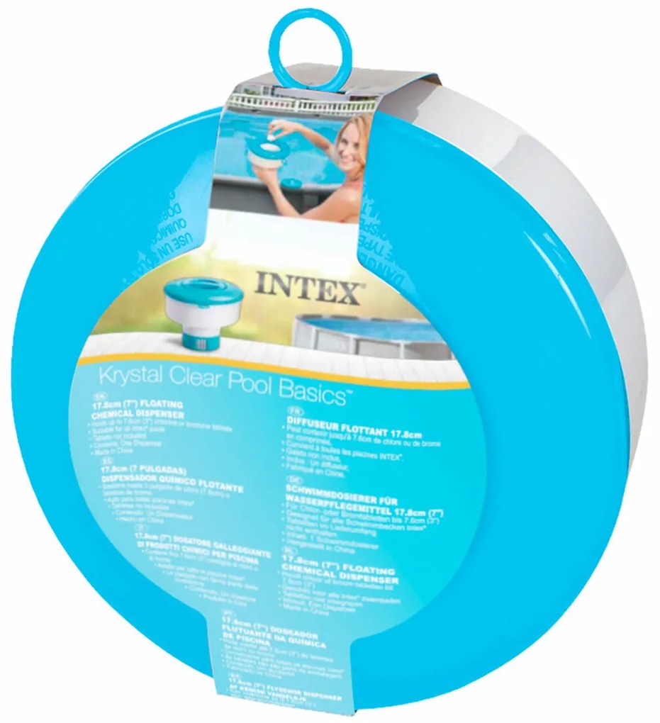 Διανομέας Χλωρίου Intex Πισίνα 12 Μονάδες 17,8 x 17,8 cm
