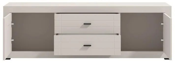 Έπιπλο τηλεόρασης WARWICK 167 3K2F2V Cashmere matt 167x42x54εκ. 167x42x54 εκ.