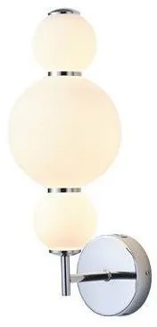 Απλίκα Φωτιστικό Τοίχου LED 12,6W Λευκό Arte Illumina Blossom 144-15112 Eurolamp-144-15112-Λευκό 144-15112